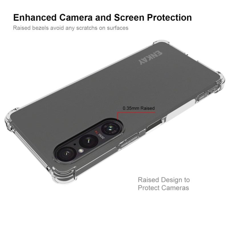 Cover Til Sony Xperia 1 Vi Gennemsigtig Enkay