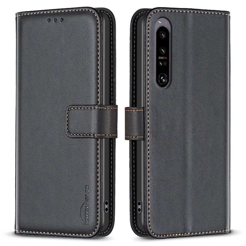 Flip Cover Sony Xperia 1 Vi Binfen Farve