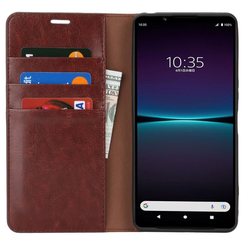 Flip Cover Sony Xperia 1 Vi Læder