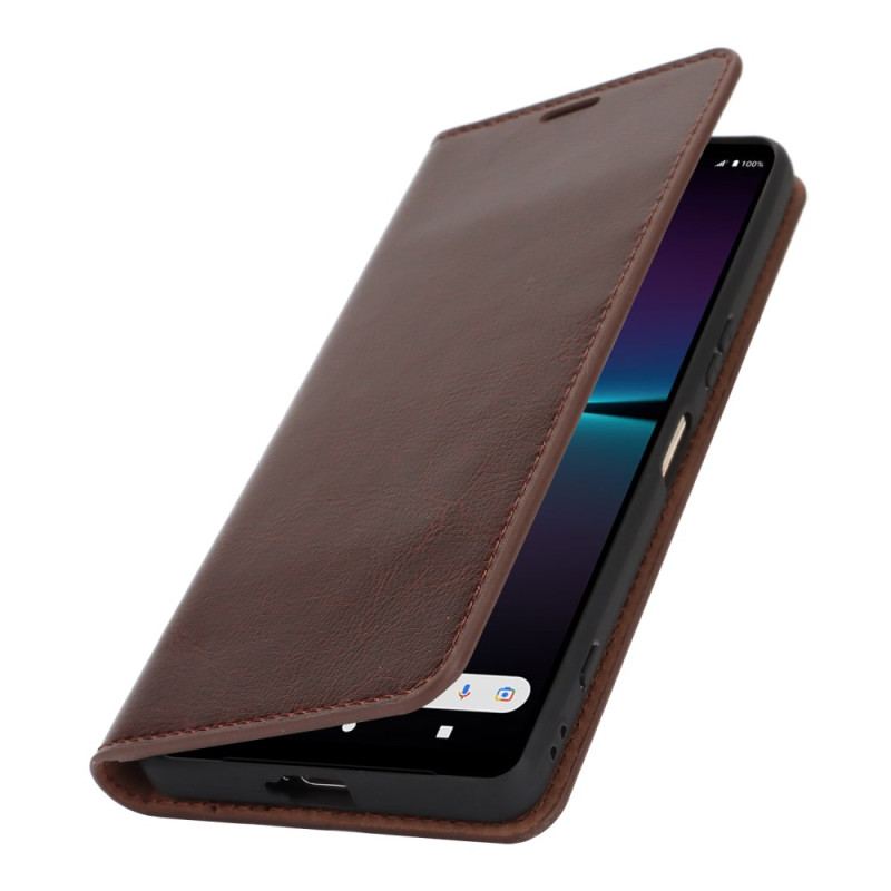 Flip Cover Sony Xperia 1 Vi Læder