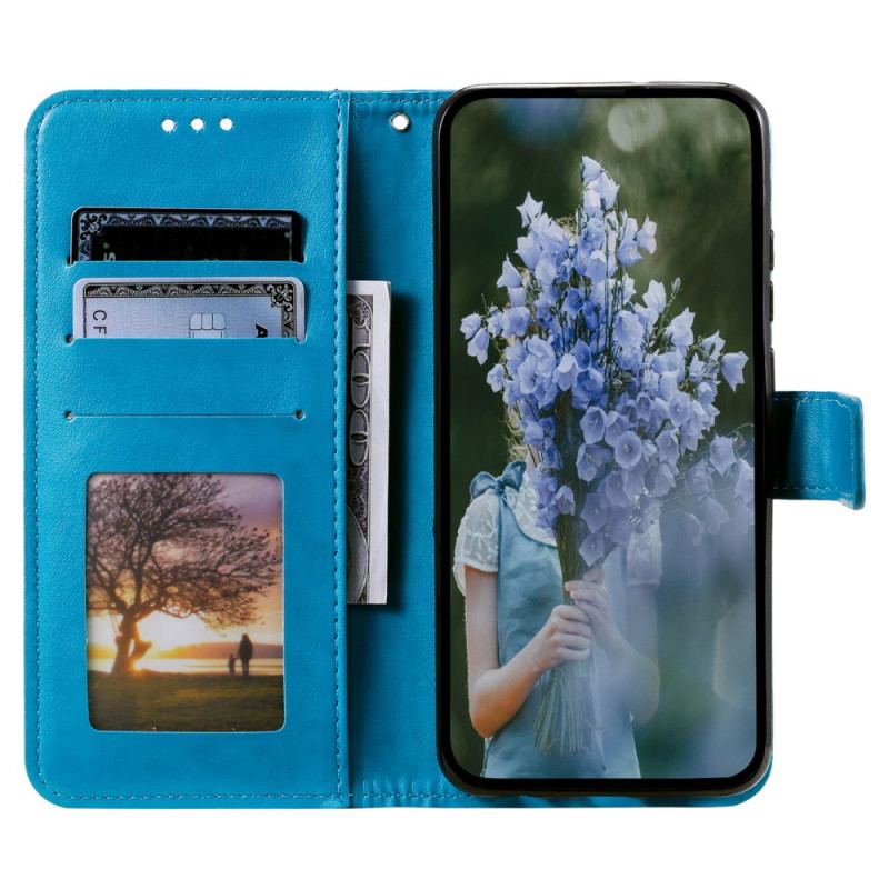 Flip Cover Sony Xperia 1 Vi Mandala Sol Med Rem