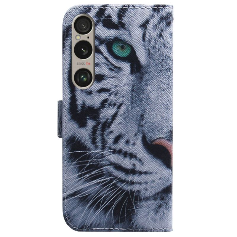 Flip Cover Til Sony Xperia 1 Vi Hvid Tiger