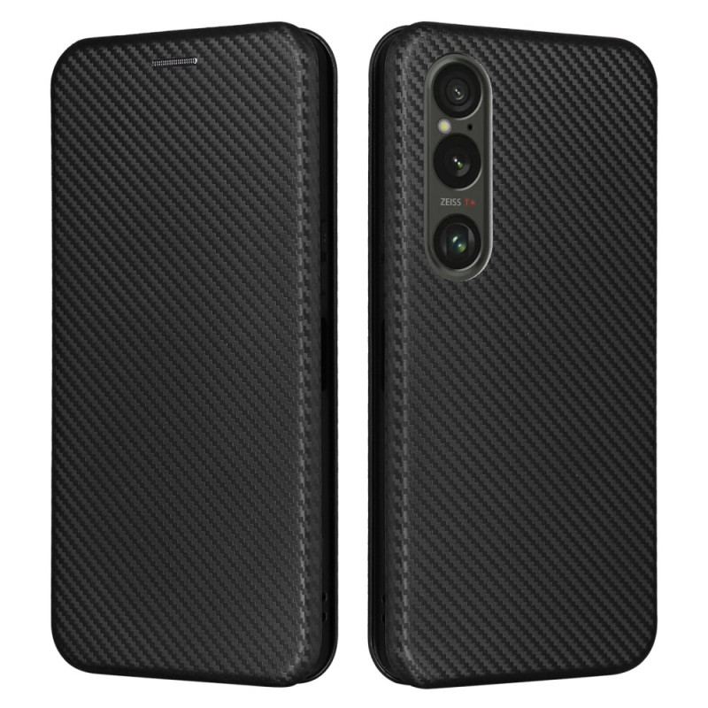 Flip Cover Til Sony Xperia 1 Vi Kulfiber