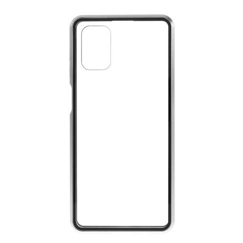 Cover Samsung Galaxy M51 Metalkanter Og Hærdet Glas