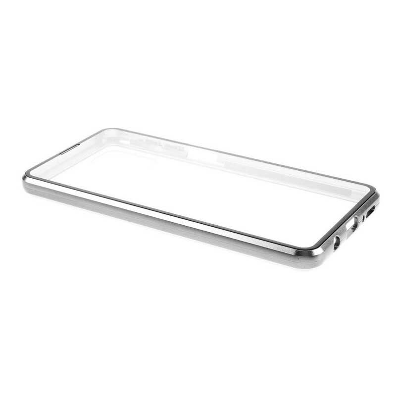 Cover Samsung Galaxy M51 Metalkanter Og Hærdet Glas