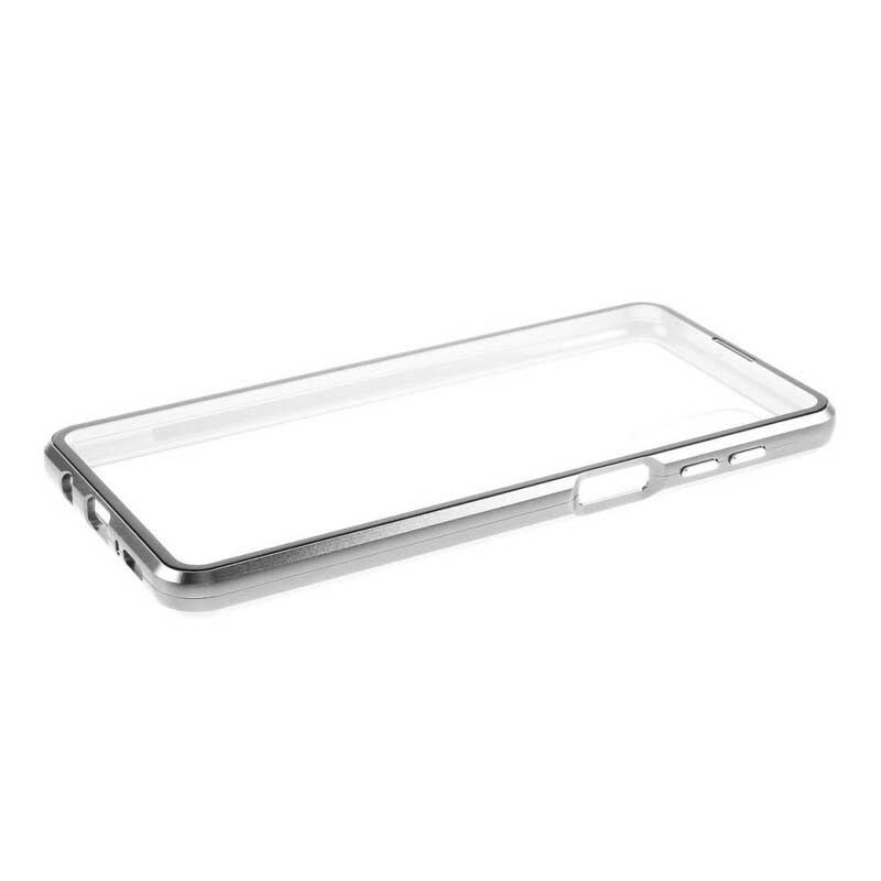 Cover Samsung Galaxy M51 Metalkanter Og Hærdet Glas