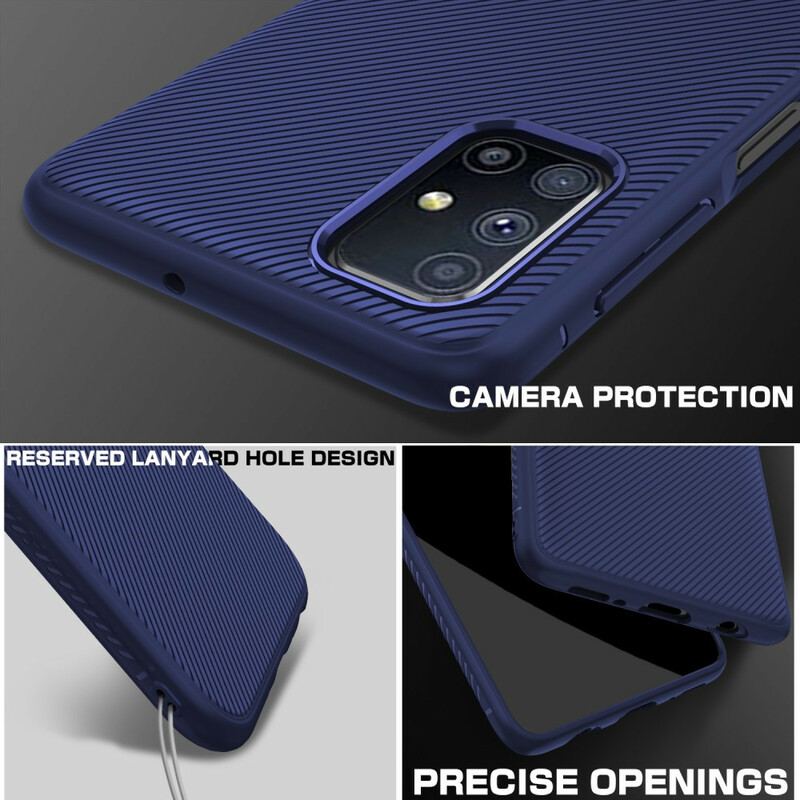 Mobilcover Samsung Galaxy M51 Jazz-serien Twill