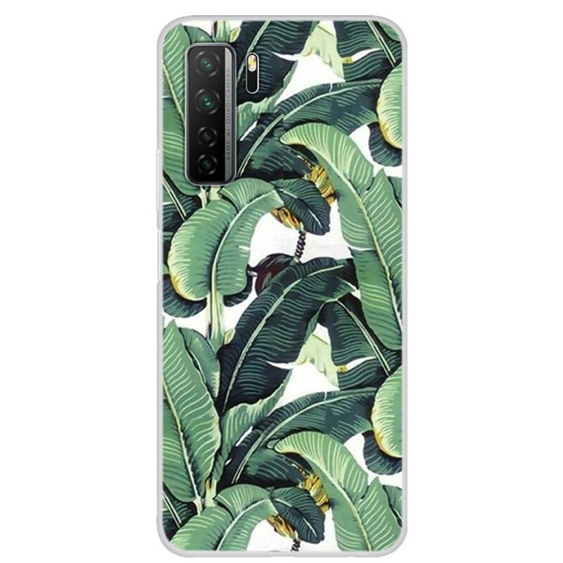 Cover Huawei P40 Lite 5G Flere Grønne Blade