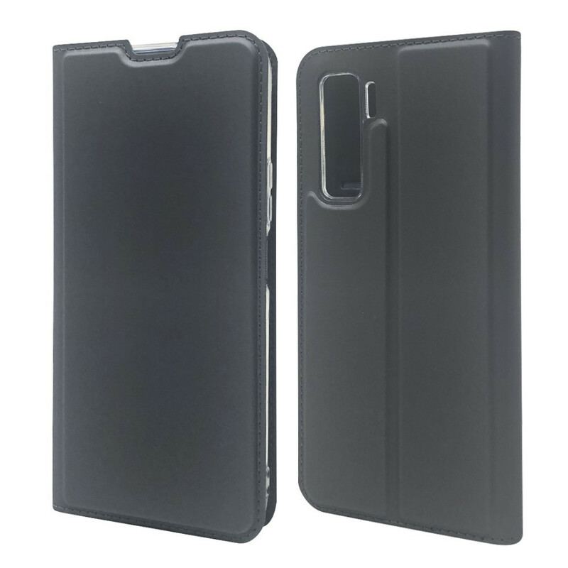 Cover Huawei P40 Lite 5G Flip Cover Magnetisk Lås