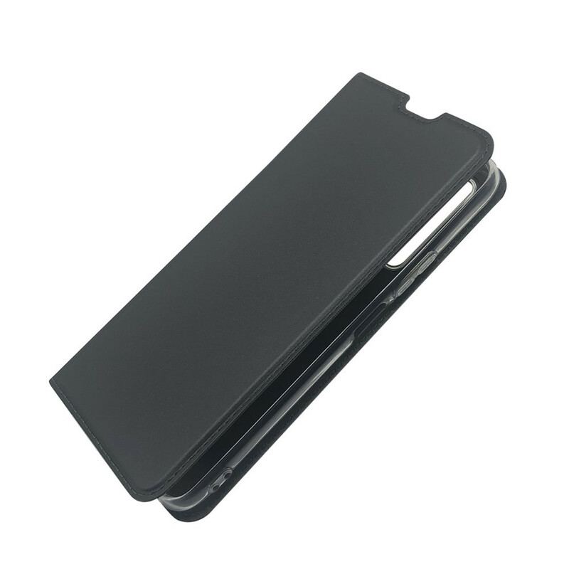 Cover Huawei P40 Lite 5G Flip Cover Magnetisk Lås