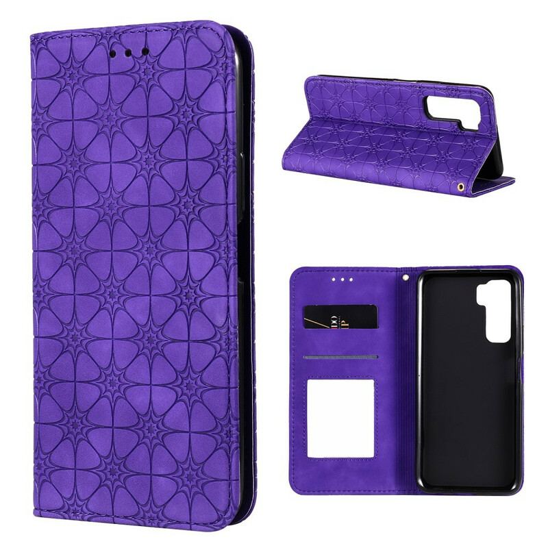 Cover Huawei P40 Lite 5G Flip Cover Stjernetryk