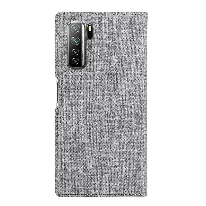 Cover Huawei P40 Lite 5G Flip Cover Tekstureret Vili Dmx