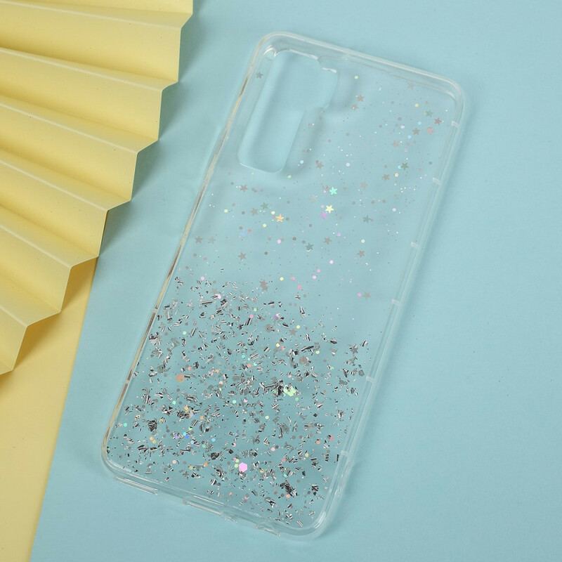 Cover Huawei P40 Lite 5G Glitter Pulver