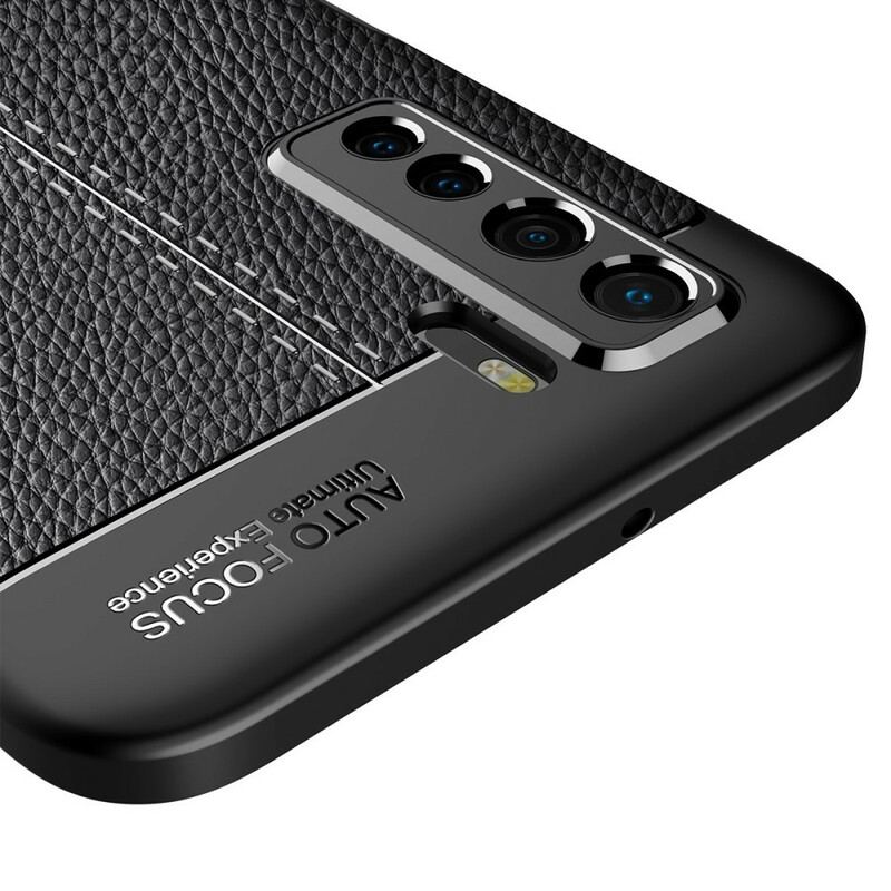 Cover Huawei P40 Lite 5G Litchi Læder Tekstur