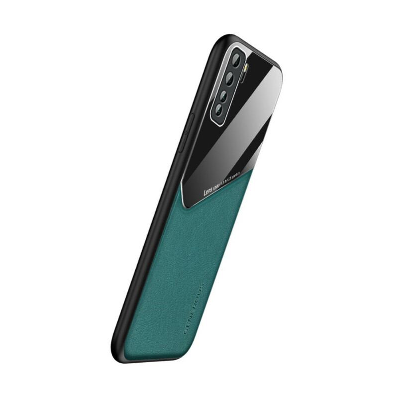 Cover Huawei P40 Lite 5G Magnetisk Lædereffekt