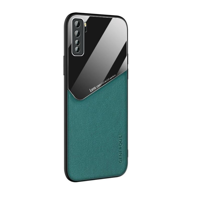 Cover Huawei P40 Lite 5G Magnetisk Lædereffekt