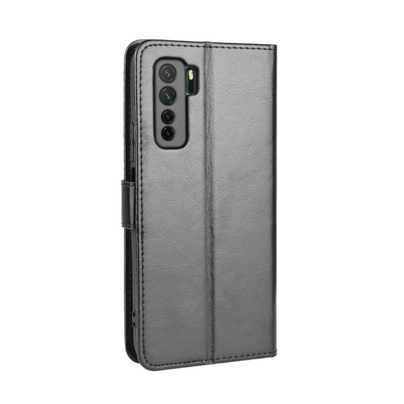 Flip Cover Huawei P40 Lite 5G Prangende Kunstlæder