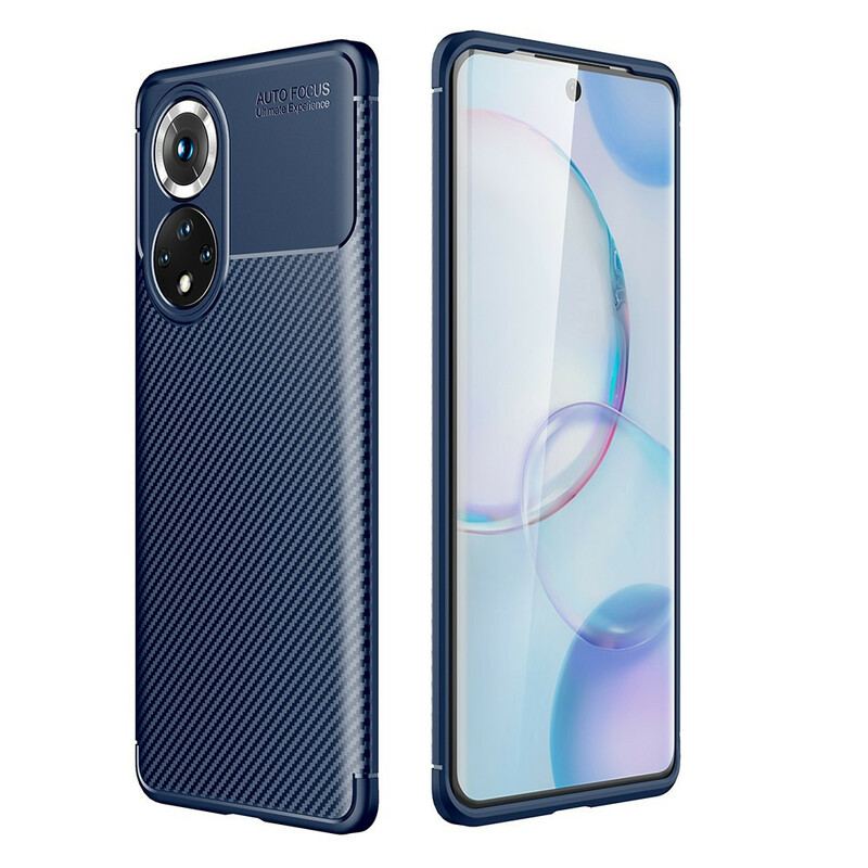 Cover Huawei Nova 9 Fleksibel Kulfibertekstur