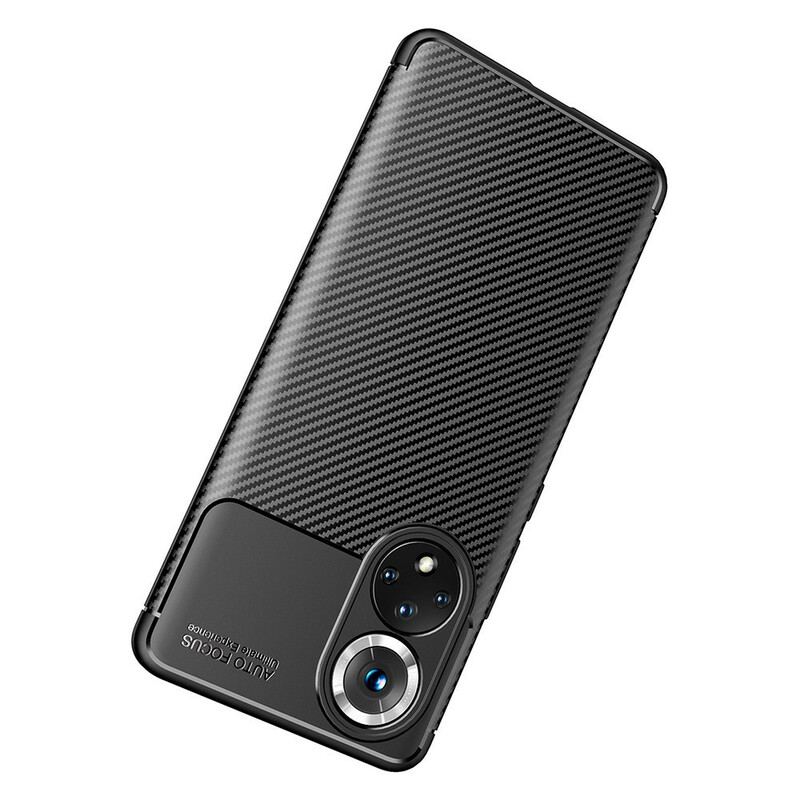 Cover Huawei Nova 9 Fleksibel Kulfibertekstur