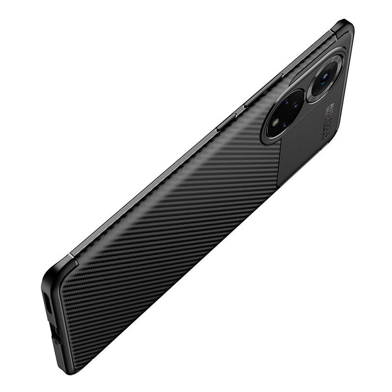 Cover Huawei Nova 9 Fleksibel Kulfibertekstur