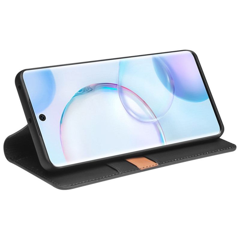 Cover Huawei Nova 9 Flip Cover Ægte Qialino Læder