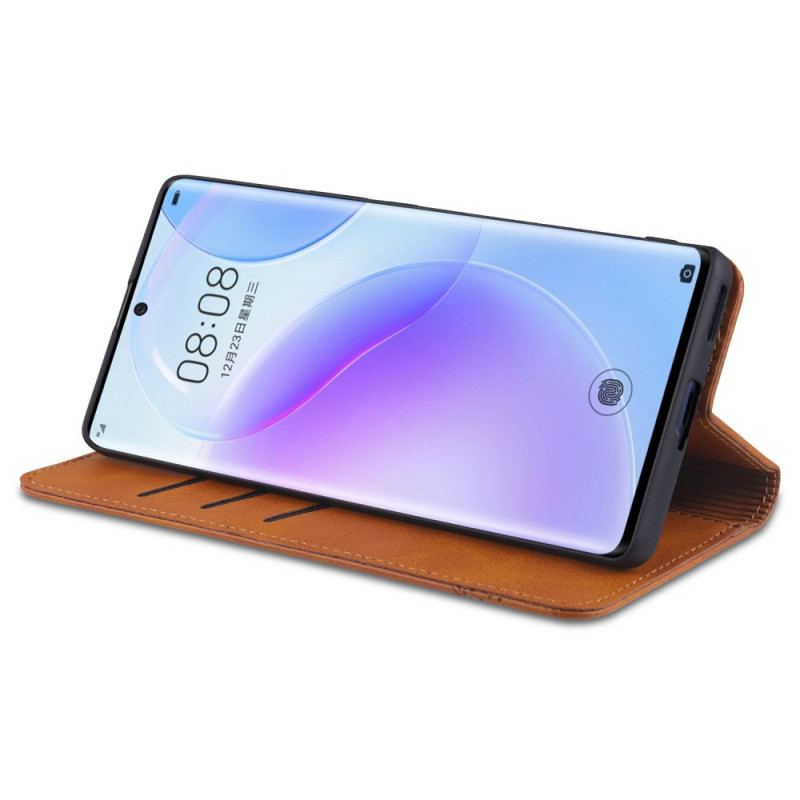 Cover Huawei Nova 9 Flip Cover Azns Læderstyling