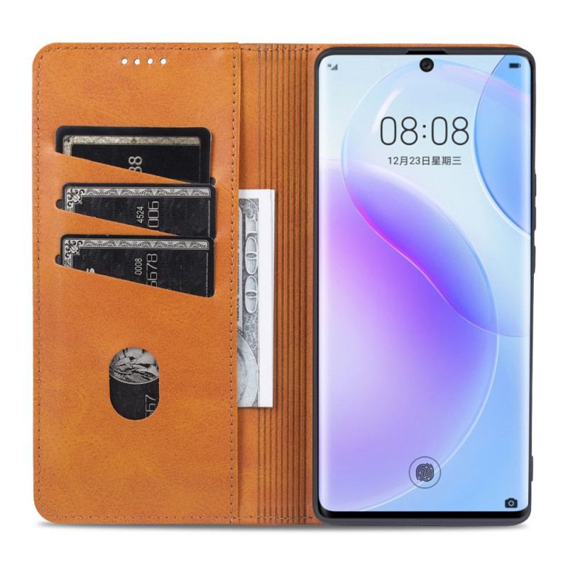 Cover Huawei Nova 9 Flip Cover Azns Læderstyling