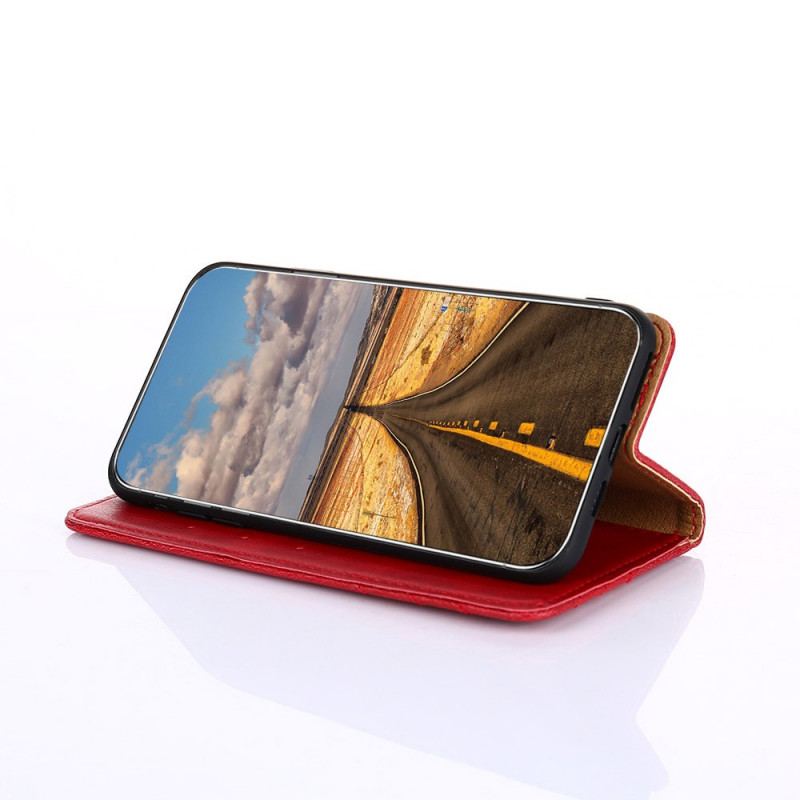 Cover Huawei Nova 9 Flip Cover Stil Lædernitte