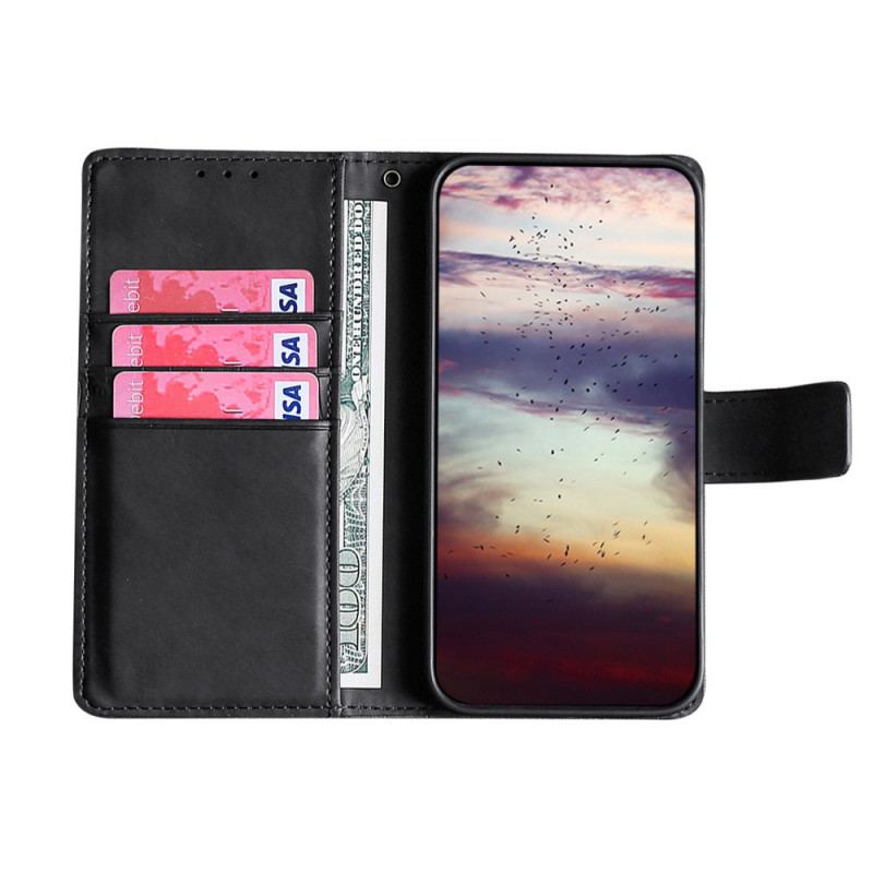 Flip Cover Huawei Nova 9 Skin-touch Krokodille