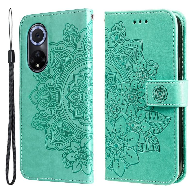 Læder Cover Huawei Nova 9 Mandala