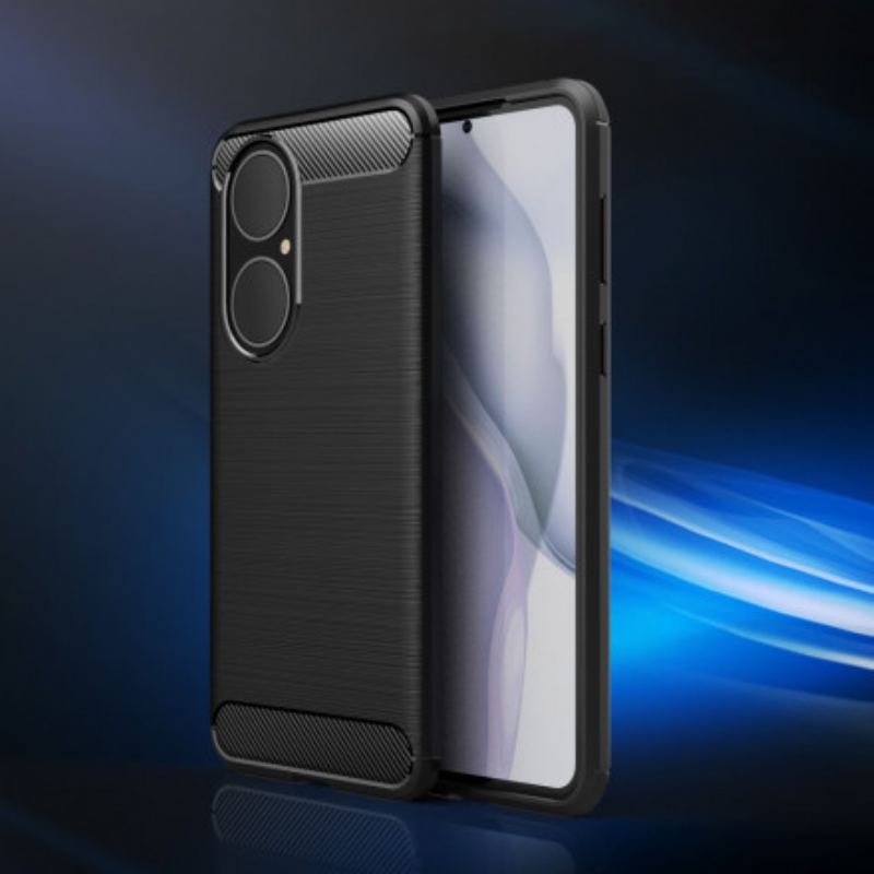 Cover Huawei P50 Børstet Kulfiber