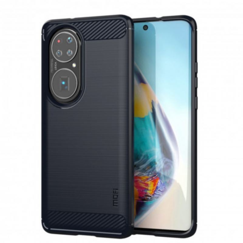 Cover Huawei P50 Mofi Børstet Kulfiber