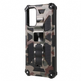 Cover Samsung Galaxy A13 5G / A04s Camouflage Aftagelig Støtte