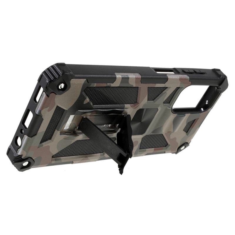 Cover Samsung Galaxy A13 5G / A04s Camouflage Aftagelig Støtte