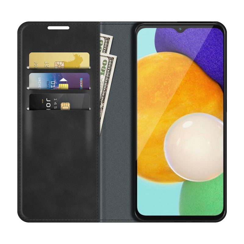 Cover Samsung Galaxy A13 5G / A04s Flip Cover Stil Læder Design