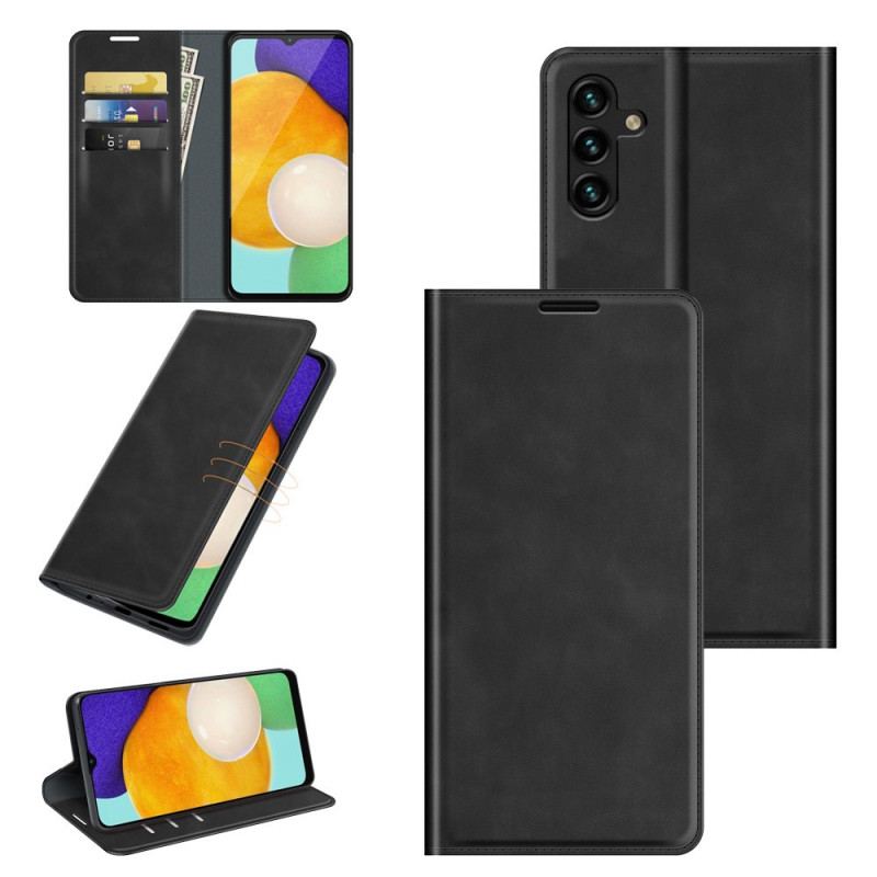 Cover Samsung Galaxy A13 5G / A04s Flip Cover Stil Læder Design