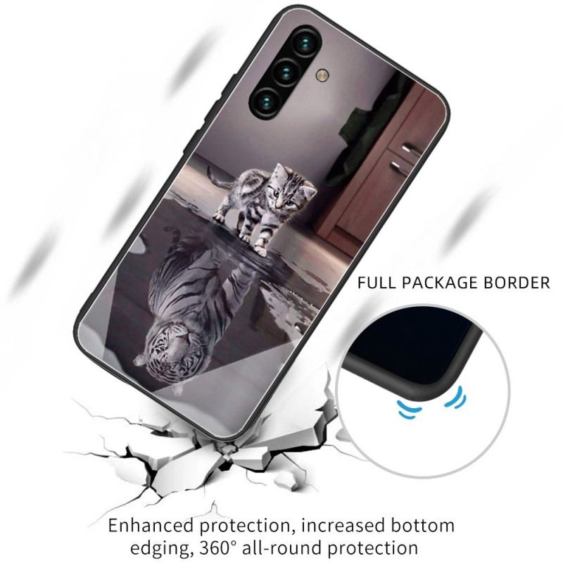 Cover Samsung Galaxy A13 5G / A04s Hærdet Glas Ernest The Tiger