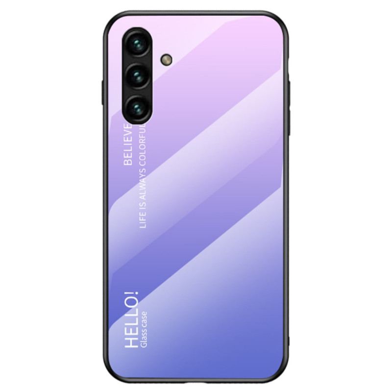 Cover Samsung Galaxy A13 5G / A04s Hærdet Glas Hej