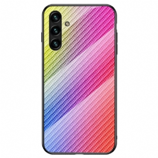 Cover Samsung Galaxy A13 5G / A04s Kulfiber Hærdet Glas