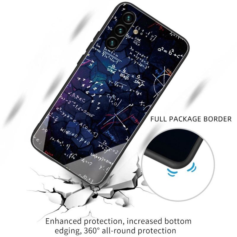 Cover Samsung Galaxy A13 5G / A04s Matematiske Beregninger Af Hærdet Glas