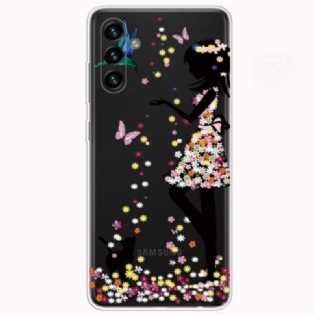 Cover Samsung Galaxy A13 5G / A04s Smukt Blomsterhoved