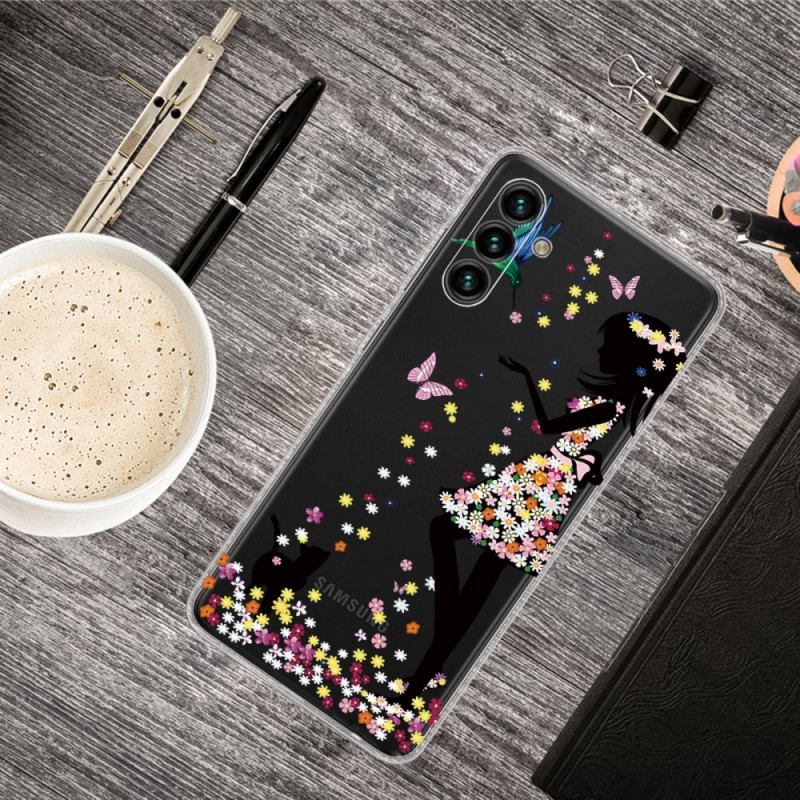 Cover Samsung Galaxy A13 5G / A04s Smukt Blomsterhoved