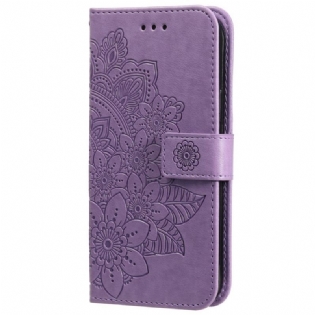 Flip Cover Samsung Galaxy A13 5G / A04s Blomster Mandala