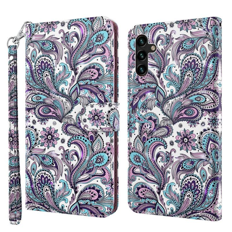 Flip Cover Samsung Galaxy A13 5G / A04s Blomster Mønstre