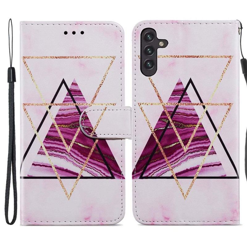 Flip Cover Samsung Galaxy A13 5G / A04s Intens Marmor