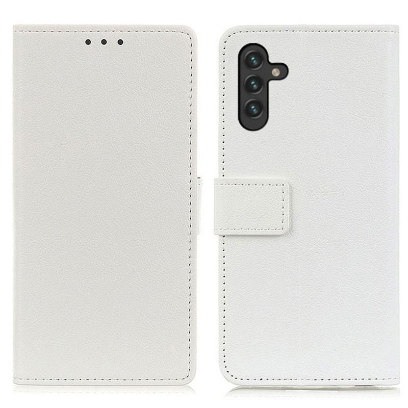 Flip Cover Samsung Galaxy A13 5G / A04s Klassisk Lædereffekt