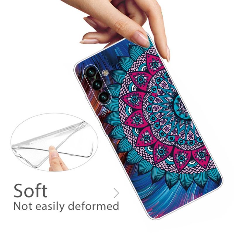 Mobilcover Samsung Galaxy A13 5G / A04s Farverig Mandala