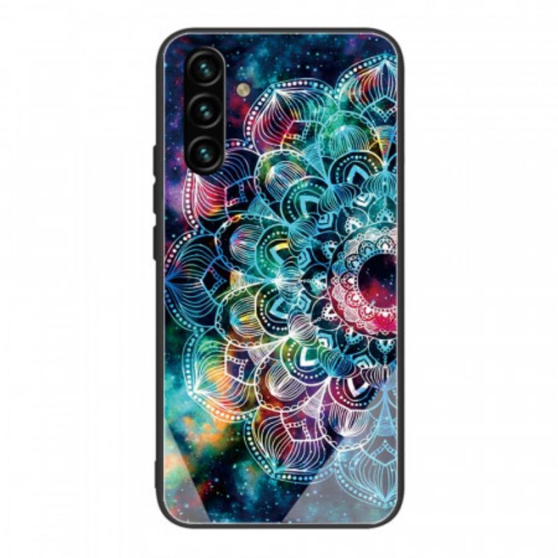 Mobilcover Samsung Galaxy A13 5G / A04s Mandala Hærdet Glas