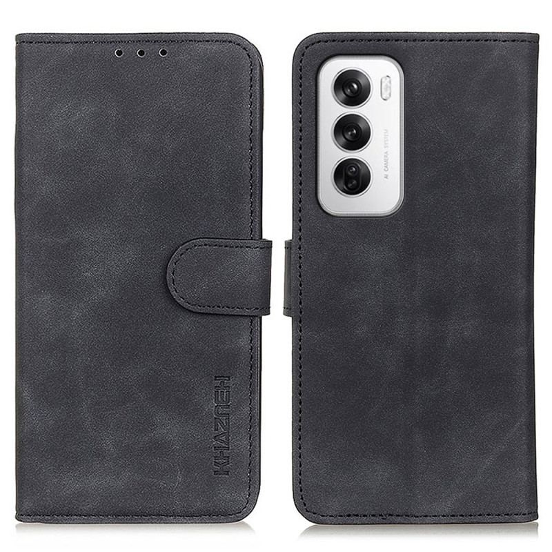 Flip Cover Oppo Reno 12 5g Retroeffekt Khazneh