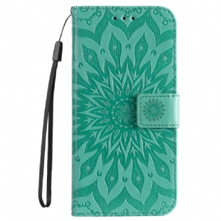 Flip Cover Til Oppo Reno 12 5g Mandala Med Rem